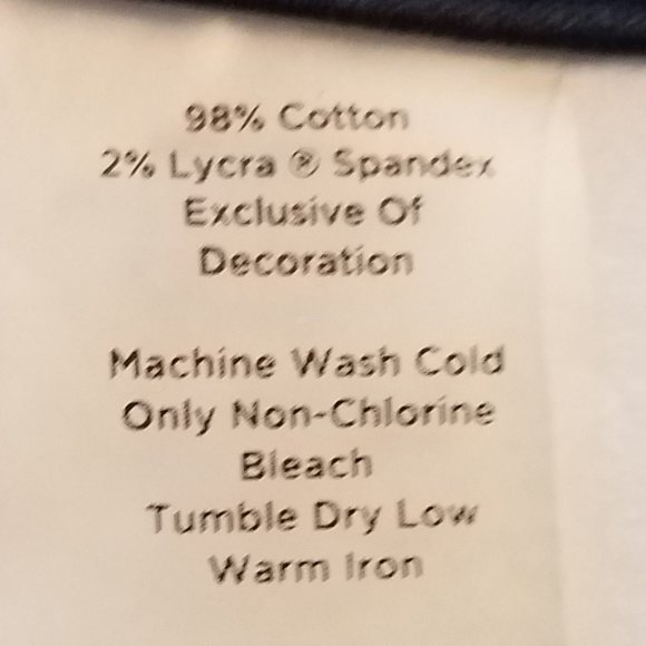 Talbots Petite Black Embroidered Capris - Picture 11 of 13